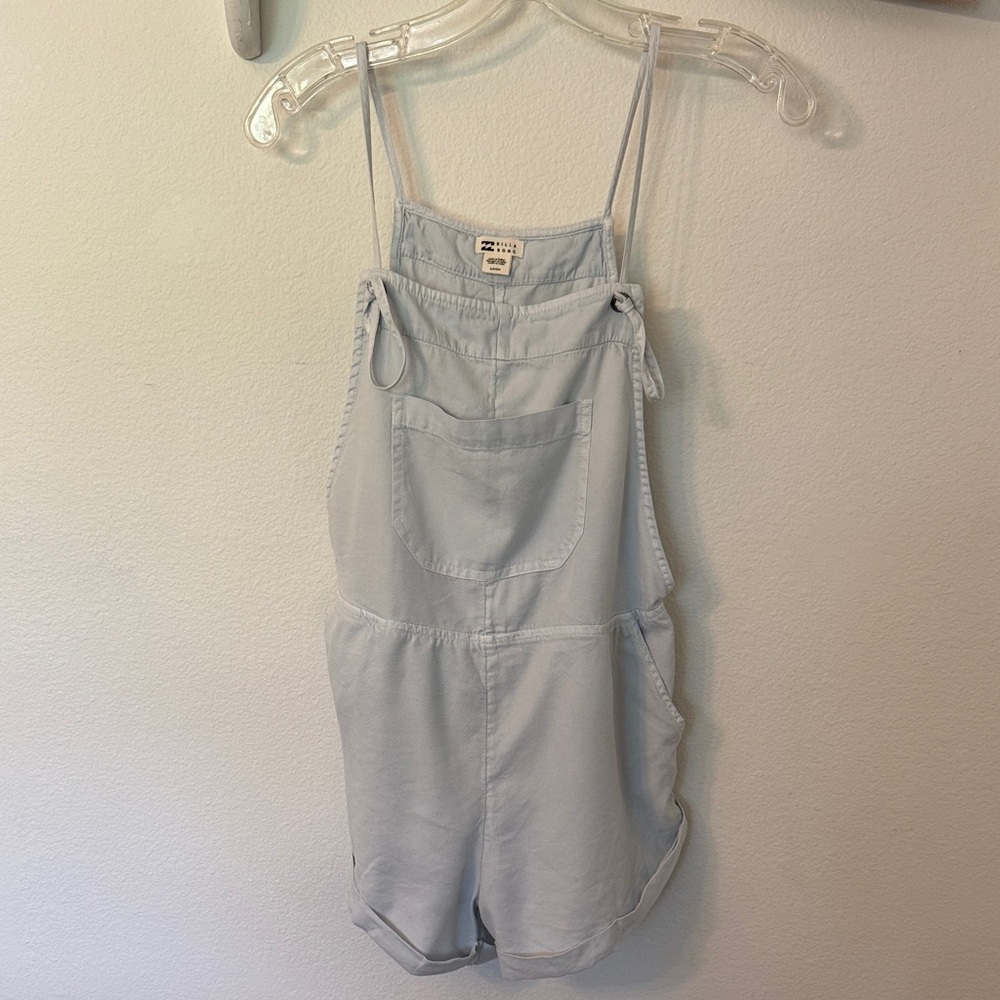 🌻 Billabong Wild Pursuit Washed Cambray Romper Overalls